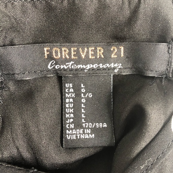 Forever 21 Spaghetti Racer Back Polka Dot Dress L - Picture 4 of 7